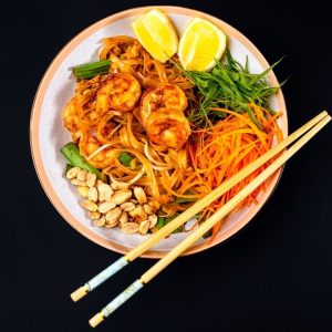 Pad Thai de Camarón