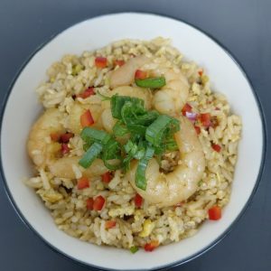 Arroz Chaufa con Camarón