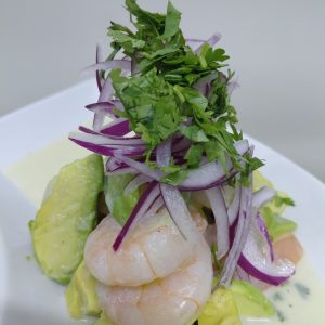 Ceviche  Palta y Camarón